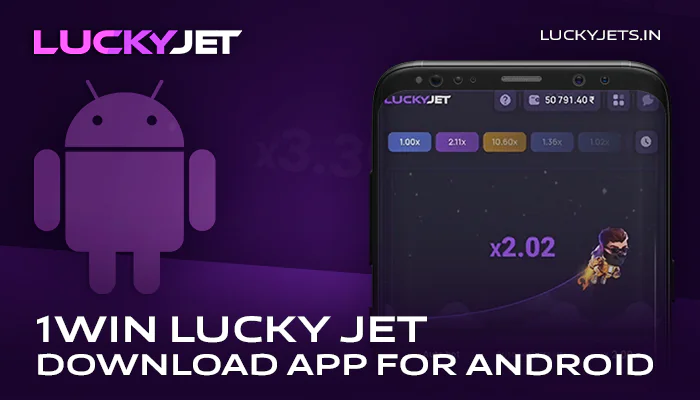 1Win mobile app for playing Lucky Jet on android