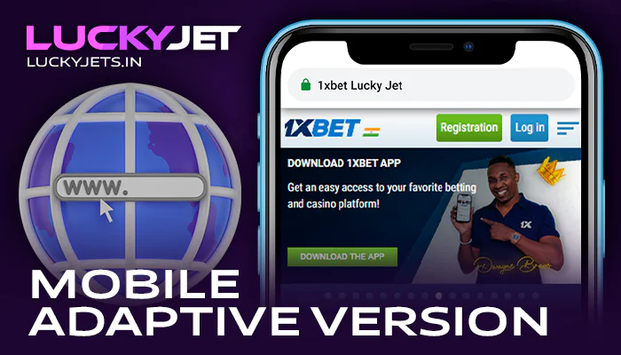Adaptive version of 1xbet site - how to use it