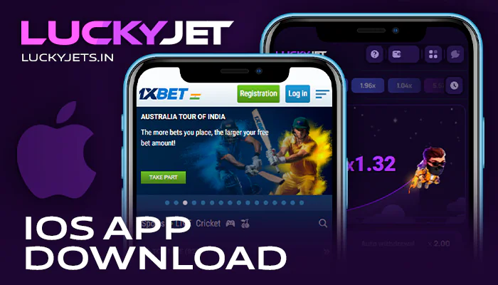 Download 1xbet ios app to play Lucky Jet