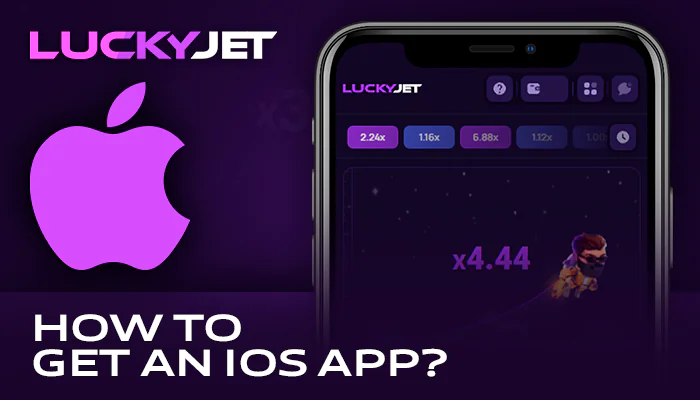 Download the app to play Lucky Jet - instructions for ios