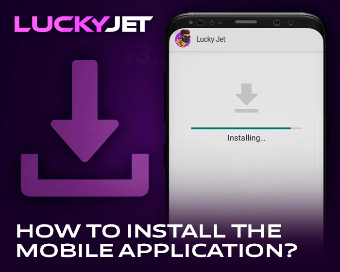 Install android casino app to play lucky jet