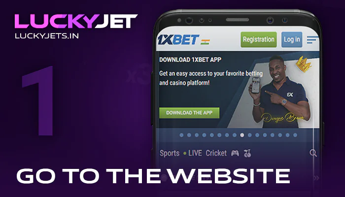 Visit the online casino site for the Lucky Jet app