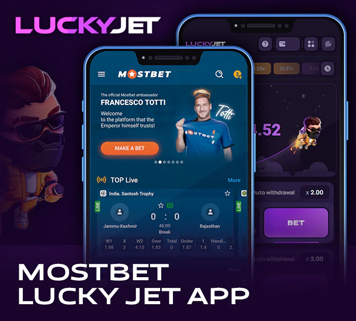 Play Lucky Jet online on the Mostbet India app
