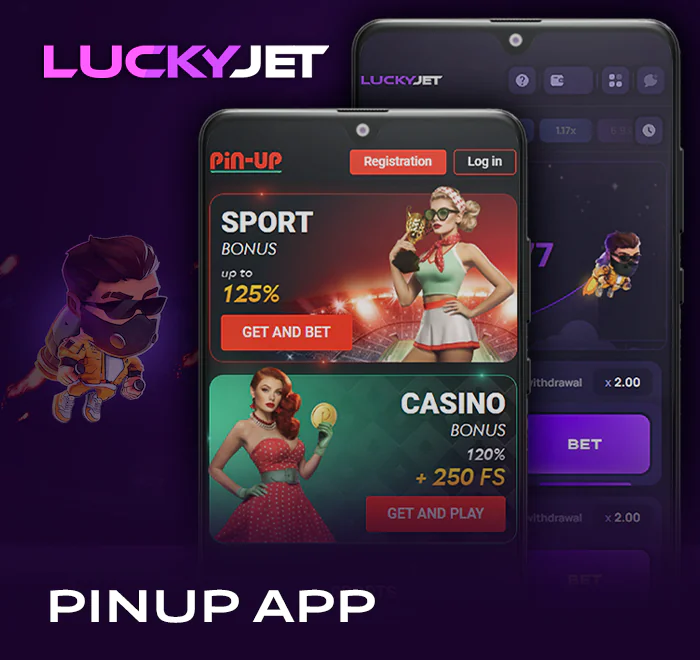 PinUp online casino app to play Lucky Jet