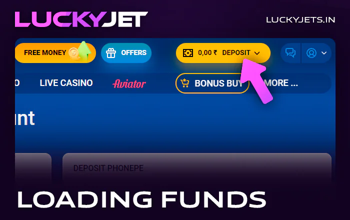 Fund Mostbet account before playing Lucky Jet