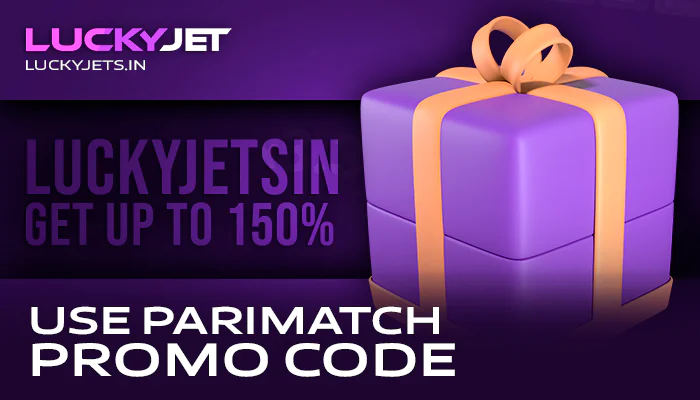 Activate a promo code at Parimatch to play Lucky Jet