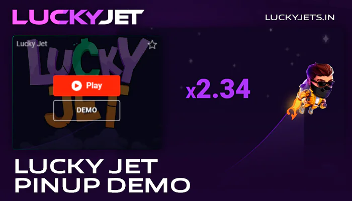 Lucky Jet demo on PinUp - play for free