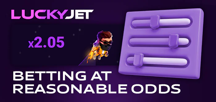 A game with reasonable odds at Lucky Jet