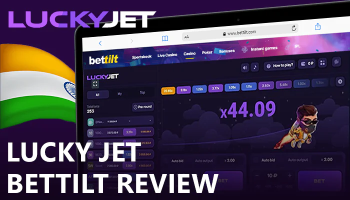 Play Lucky Jet online at Bettilt India