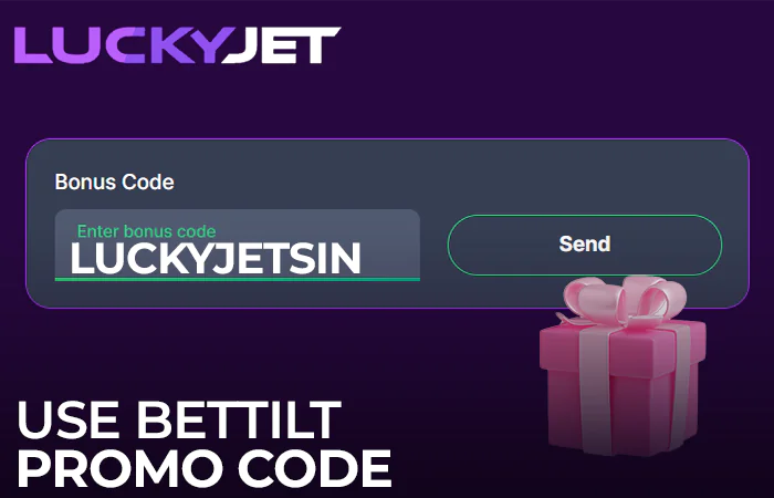 Activate Bettilt promo code to play at Lucky Jet
