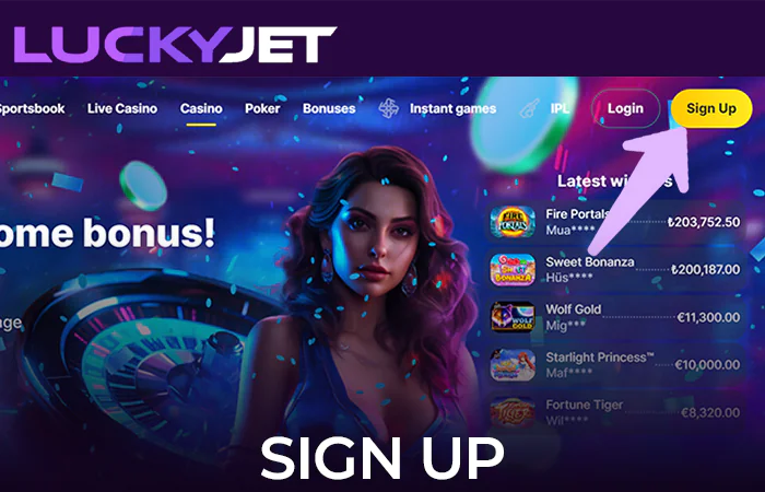 Authorize on Bettilt to play Lucky Jet