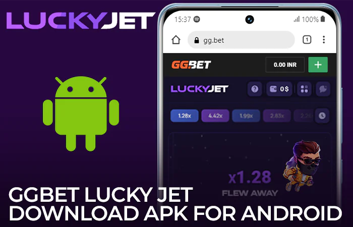 GGBet mobile app for playing Lucky Jet on android