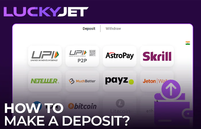 How to top up GGBet account for Lucky Jet