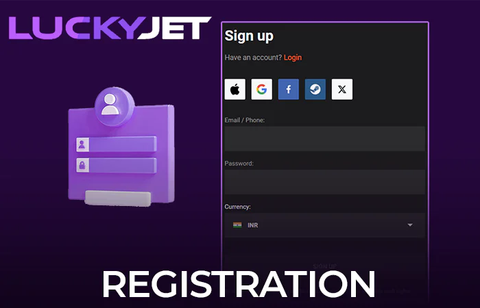 Create a GGBet account before playing Lucky Jet