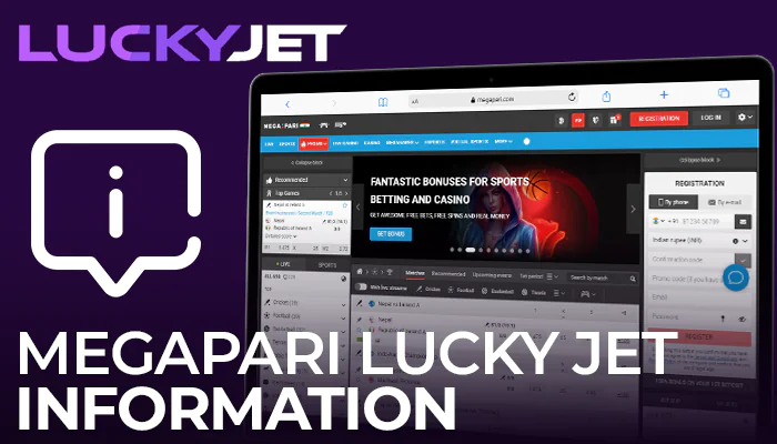 Information about Megapari online casino with Lucky Jet crash game