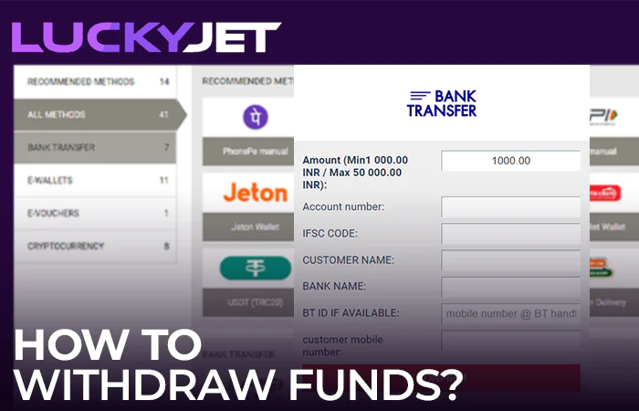 How to withdraw money from Megapari after winning at Lucky Jet