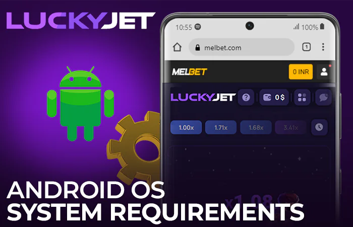 Minimum android requirements for the Melbet app