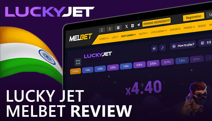 Play Lucky Jet online at Melbet India