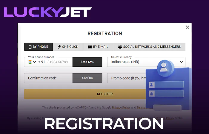 Create a Melbet account before playing Lucky Jet