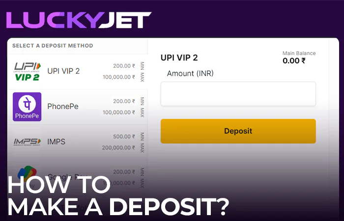 How to top up Rajabets account for Lucky Jet