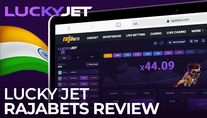 Lucky Jet Rajabets Game Play Online For Real Money Download