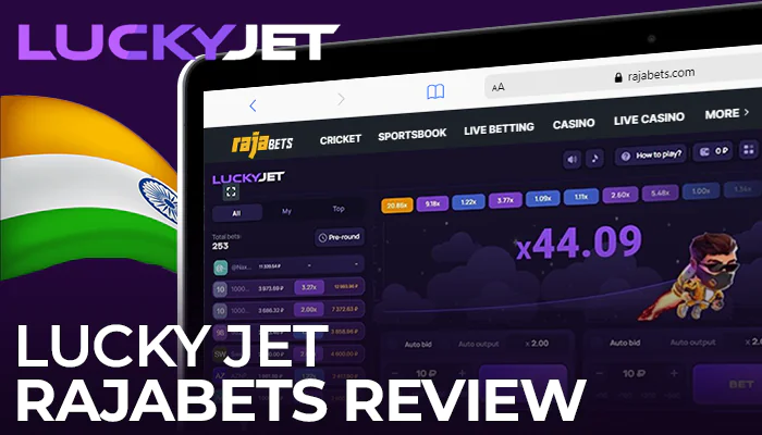 Play Lucky Jet online at Rajabets India
