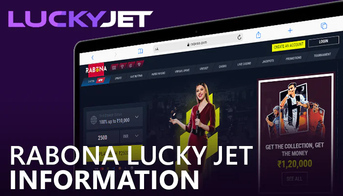 Information about Rabona online casino with Lucky Jet crash game
