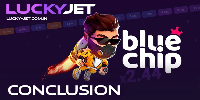 Our final verdict on the Lucky Jet game at BlueChip casino