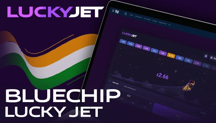 Play Lucky Jet online at BlueChip India